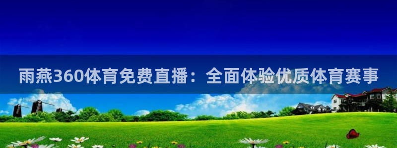 雨燕360体育免费直播：全面体验优质体育赛事